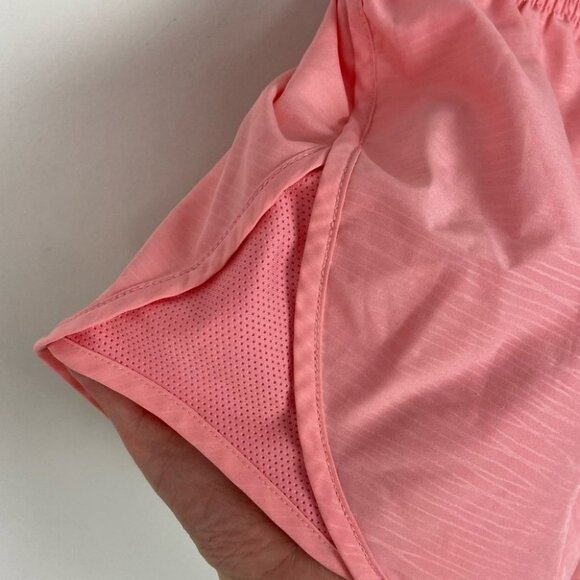 Nike High Rise Running Shorts Pink Large Modern Tempo Breathable Lightweight L‎ - Picture 9 of 15